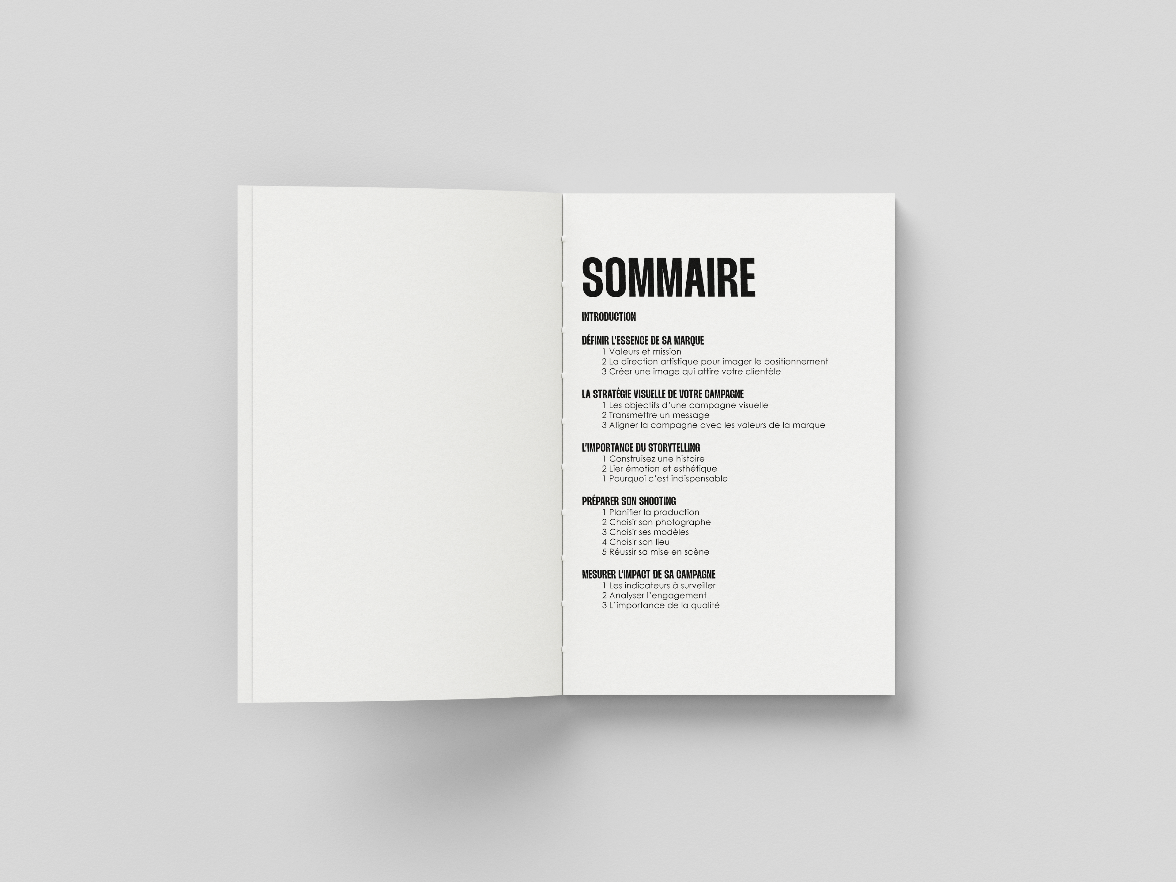 Créer une campagne visuelle